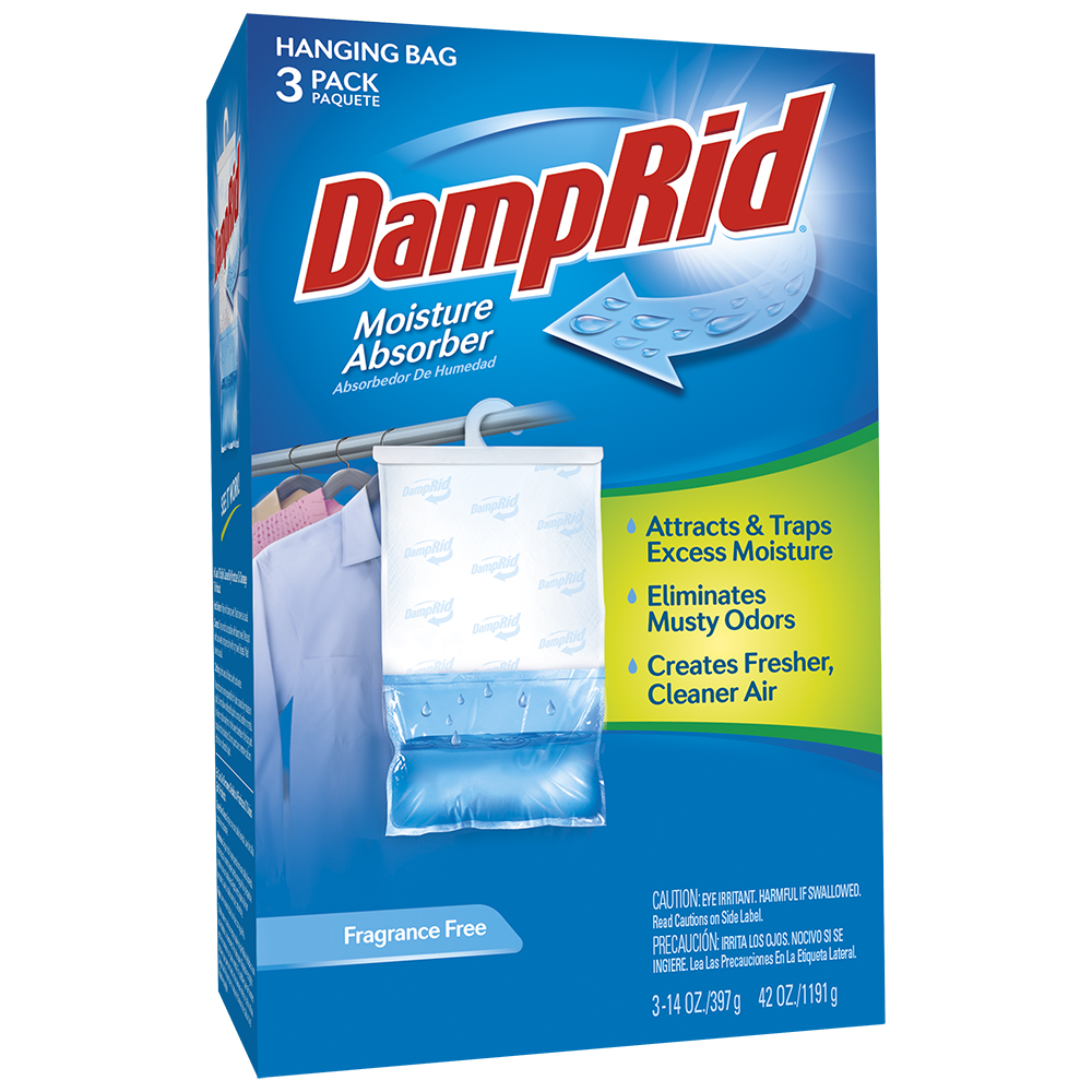 Lavender Vanilla Damp Rid Moisture Absorber DampRid Easy-Fill System Fragnance Free & DampRid Refillable Moisture Absorber 