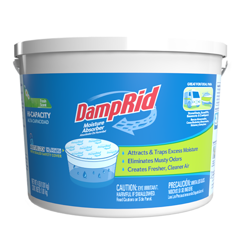 DampRid Disposable Moisture Absorber with Activated Charcoal, 18 oz., 3  Pack, Fragrance Free, Moisture Absorber & Odor Remover, Lasts Up To 60  Days, No Electricity Required : : Home